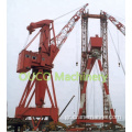 Γερανός 40T 26M Pedestal Deck Tower Lattice Boom Cne